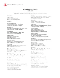 Jeffs Master List