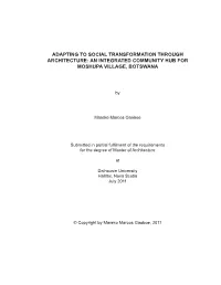 Final THESIS REPORT-Mareko 2011.Indd