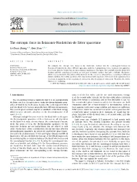 The Entropic Force in Reissoner-Nordström-De Sitter