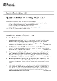 View Questions Tabled on PDF File 0.16 MB