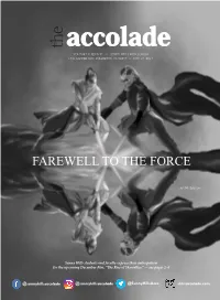 Farewell to the Force