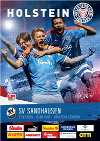 Holstein Kiel – Karlsruher SC (So