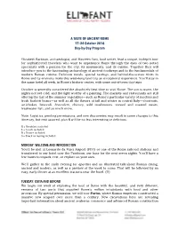 Rome 2016 Program to SEND