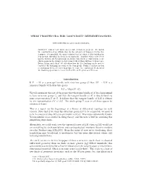 Thom Prospectra for Loopgroup Representations