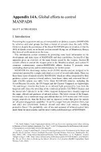 Appendix 14A. Global Efforts to Control MANPADS