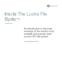 Inside the Lustre File System