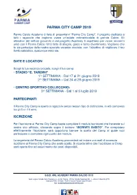 Programma S.C. 2019