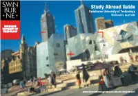 Study Abroad Guide Swinburne University of Technology Melbourne, Australia