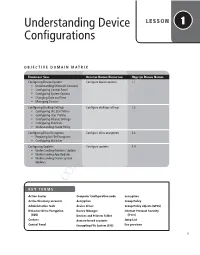 Understanding Device Configurations | 3