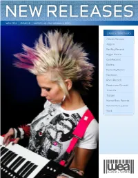 AUDIO + VIDEO 8/26/11 Audio & Video Releases *Click on the Artist Names to Be Taken Directly to the Sell Sheet