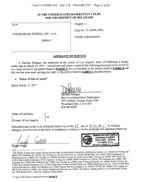 Case 17-10249-LSS Doc 179 Filed 03/17/17 Page 1 of 61 Case 17-10249-LSS Doc 179 Filed 03/17/17 Page 2 of 61