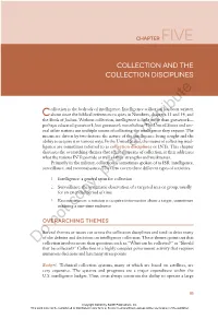 Chapter 5. Collection and the Collection Disciplines