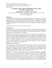 A General Idea About Phytomelanin Layer in Some