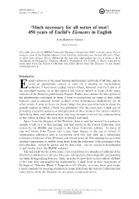 Euclid's Elements
