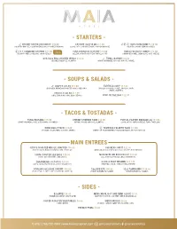 Maia Menu Principal 2