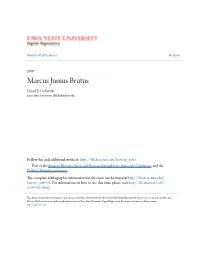 Marcus Junius Brutus David B