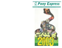 Pony Express June 6, 2003 • Page 1