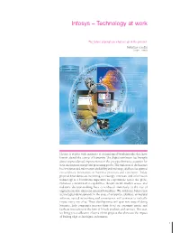 Infosys – Technology at Work
