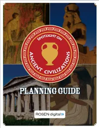 Planning Guide TABLE of CONTENTS
