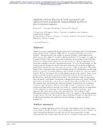 Applying Particle Filtering in Both Aggregated and Age-Structured Population Compartmental Models of Pre-Vaccination Measles