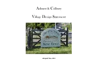 Ashurst & Colbury Village Design Statement
