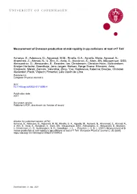 Measurement of D-Meson Production at Mid-Rapidity in Pp Collisions at Root S=7 Tev
