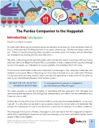The Pardes Companion to the Haggadah