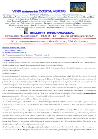 Bulletin Interparoissial