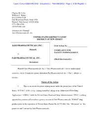 Case 2:14-Cv-05824-ES-JAD Document 1 Filed 09/18/14 Page 1 of 35 Pageid: 1