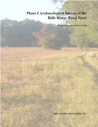 Phase I Archaeological Survey of the Rifle Range Road Tract