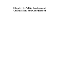Chapter 5. Public Involvement, Consultation, and Coordination Lander Proposed RMP and Final EIS 1337