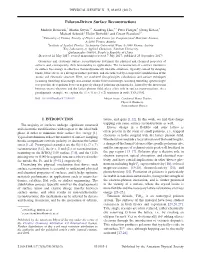 Polaron-Driven Surface Reconstructions