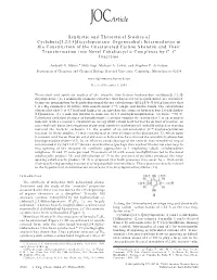 Synthetic and Theoretical Studies of Cyclobuta[1,2:3,4]Dicyclopentene