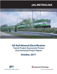 Volume 5 Has Been Updated to Reflect the Specific Additions/Revisions Outlined in the Errata to the Environmental Project Report, Dated November, 2017