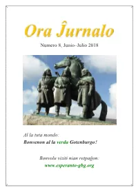 Numero 8, Junio–Julio 2018 Al La Tuta