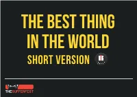 The Best Thing in the World (Short Version) - Instructor Notes 2