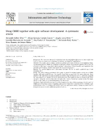 Using CMMI Together with Agile Software Development