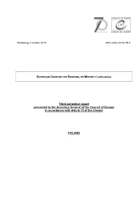 Third Periodical Report on the Implementation of The