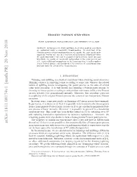 Arxiv:1811.08174V1 [Math.PR] 20 Nov 2018 Rcse Hc R Qiain Ne Oednmc.Tediﬀeren the Dynamics