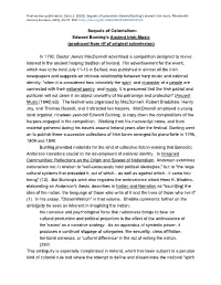 Sequels of Colonialism: Edward Bunting's Ancient Irish Music (Produced from Rtf of Original Submission)