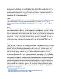 Show Notes + Transcript