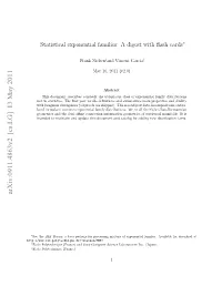 Statistical Exponential Families: a Digest with Flash Cards