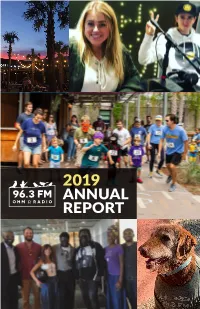 Annual Report 2019 Recap