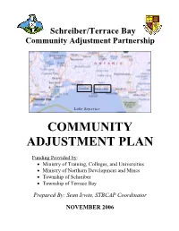 Community Adjustment Plan