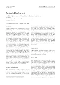 Conjugated Linoleic Acid