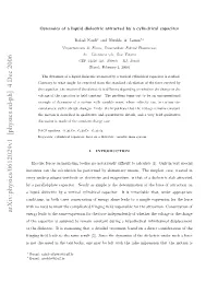 Dynamics of a Liquid Dielectric Attracted by a Cylindrical Capacitor