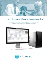 Hardware Requirements
