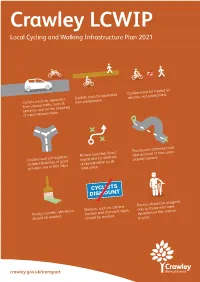Local Cycling and Walking Infrastructure Plan (LCWIP) Is a Practical, Evidence-Based Plan for Making That Happen