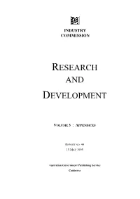 Research and Development