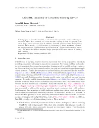 Azureml: Anatomy of a Machine Learning Service